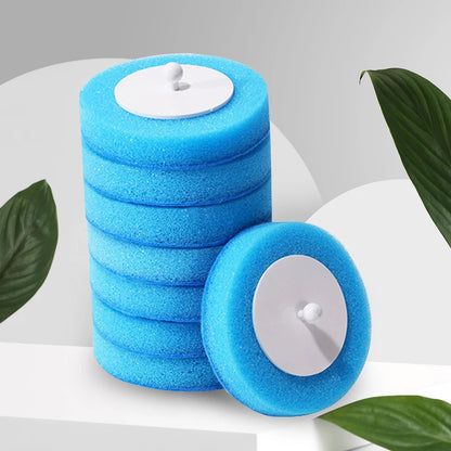 VKTECH Disposable Wall Mounted Toilet Brush Long Handle Cleaner