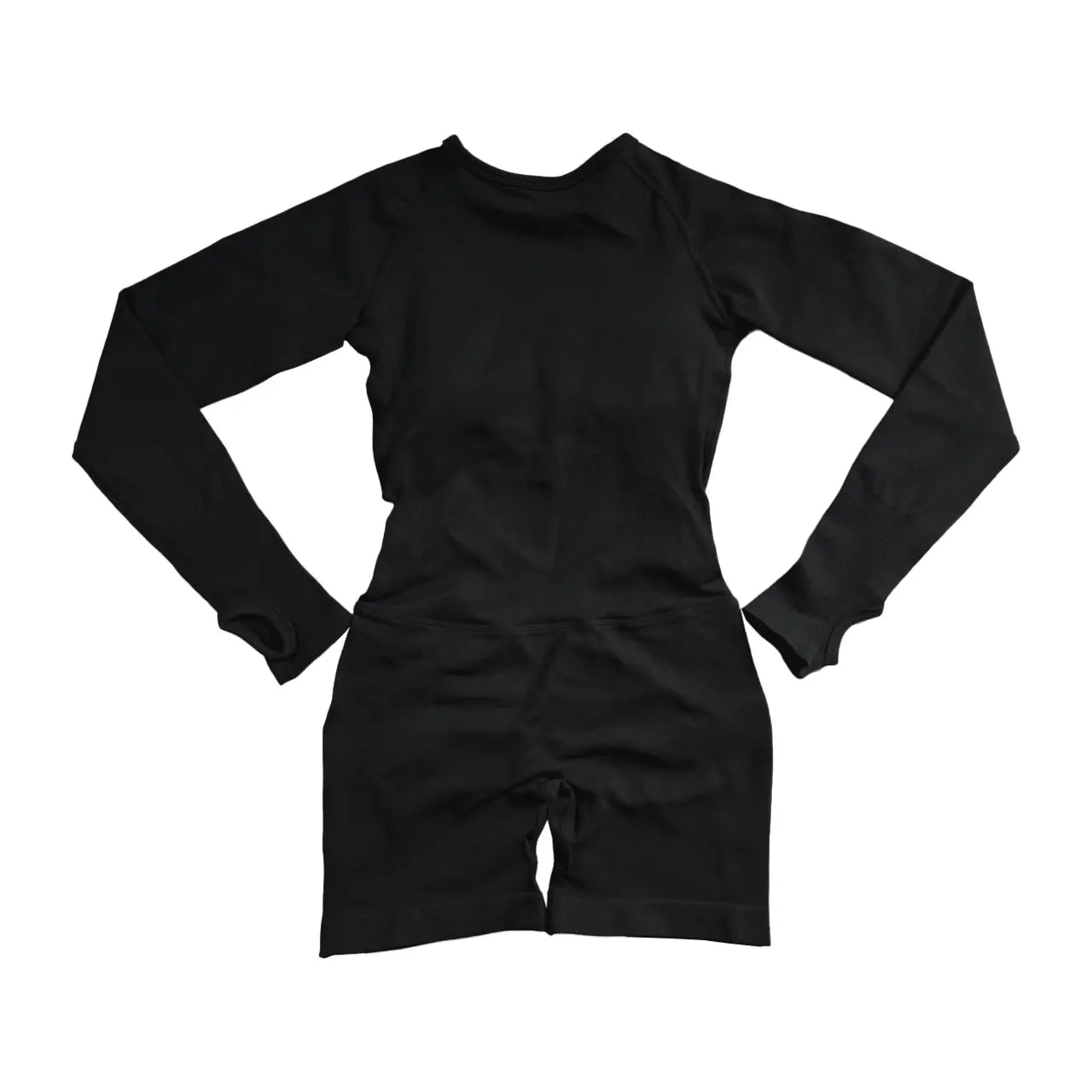 NCLAGEN Womens Seamless Long Sleeve Yoga Workout Jumpsuit