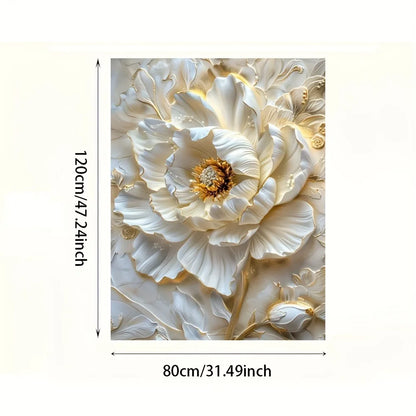 Abstract Floral Canvas Art Prints Frameless Wall Decor Living Room