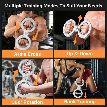 Rotator Machine Grip Strength Trainer Adjustable Exerciser 8 To 15
