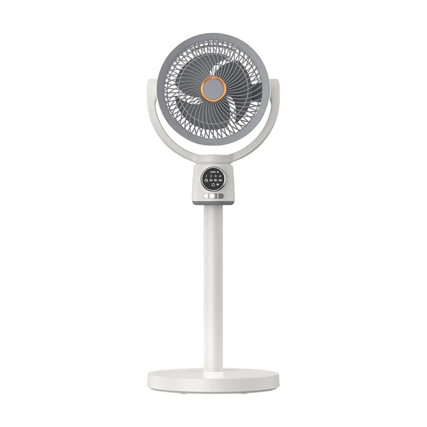 BALASHOV Electric Floor Standing USB Fan With Night Light Remote Control