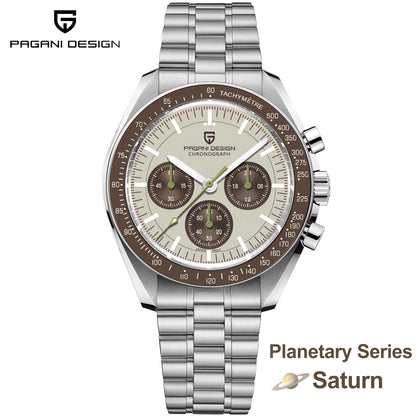 2026 New PAGANI DESIGN Tribute to CK2998 Moon Watch Retro Luxury Quartz Watches For Men Stainless Steel Sport Chronograph Man