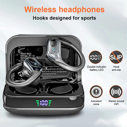 GREATWALL TWS Bluetooth Earphones With Active Noise Cancellation