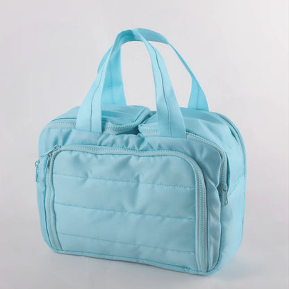 Multi opening makeup bag, suitable for commuting, travel, and home, suitable for makeup and grooming storage
