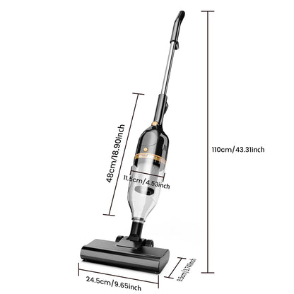 INSE R7/R6X/R3S Corded Vacuum Cleaner Handheld Stick Vacuum 600W Powerful 3 in1 Lightweight Vacuum Cleaners for Home Hard Floor Pet Hair