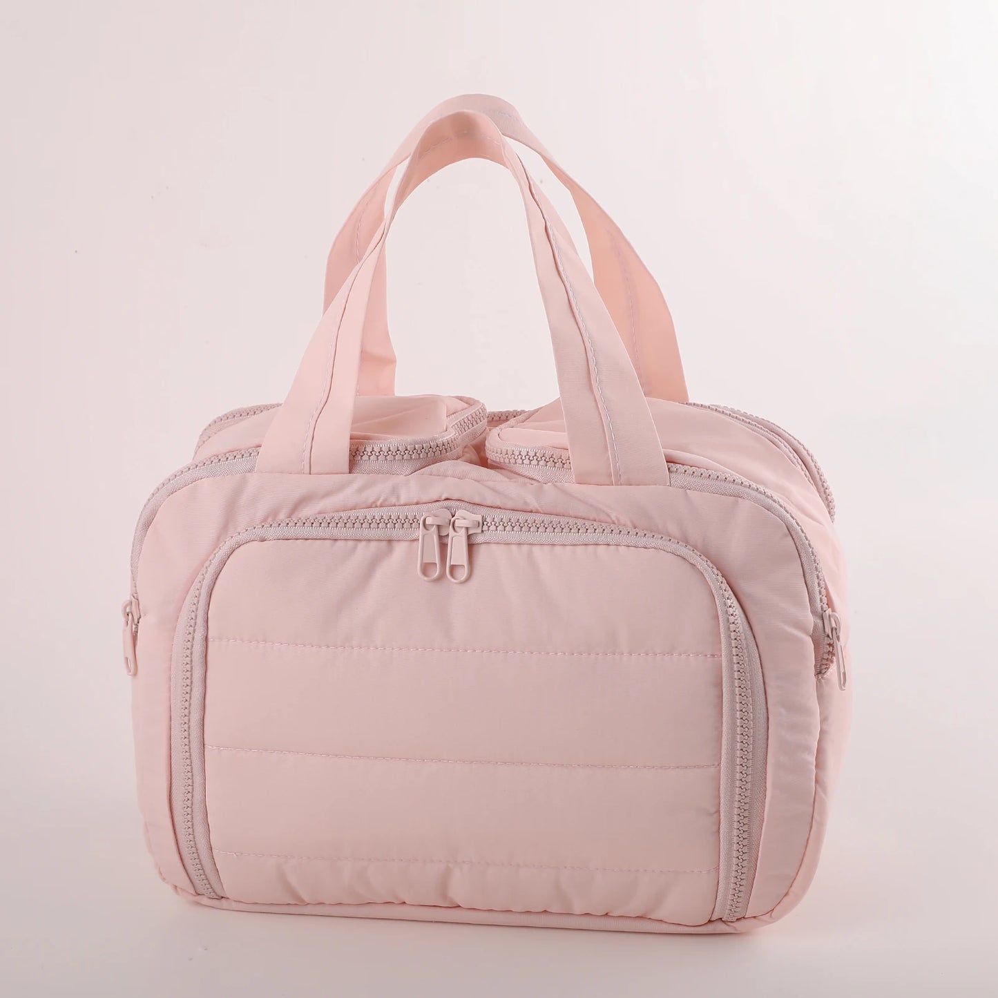 Multi opening makeup bag, suitable for commuting, travel, and home, suitable for makeup and grooming storage