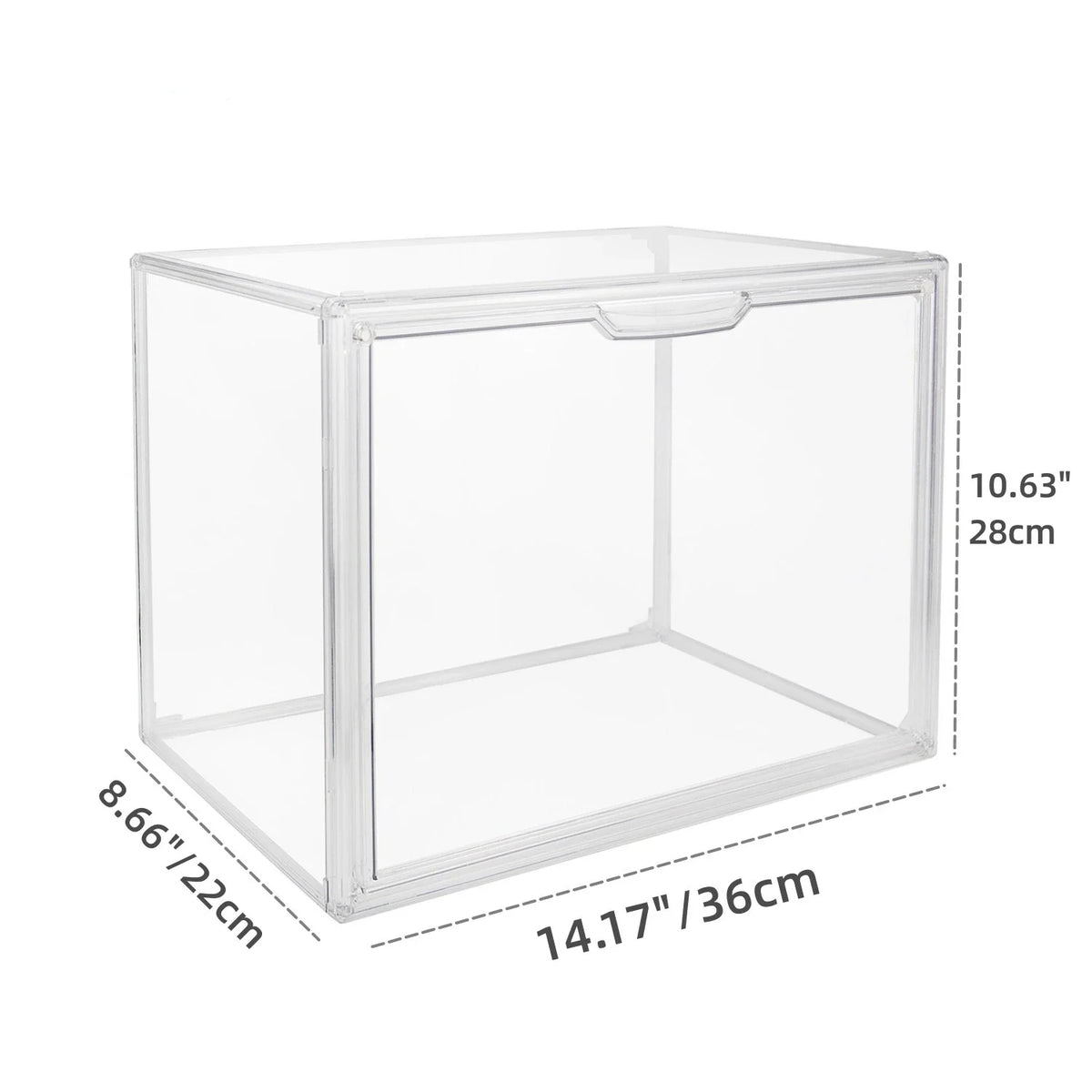 Clear Acrylic Dustproof Display Case Organizer for Figures and Collectibles