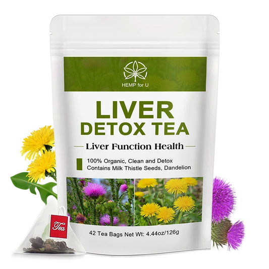 Beworths Liver Detox Drink With Milk Thistle And Dandelion Plants
