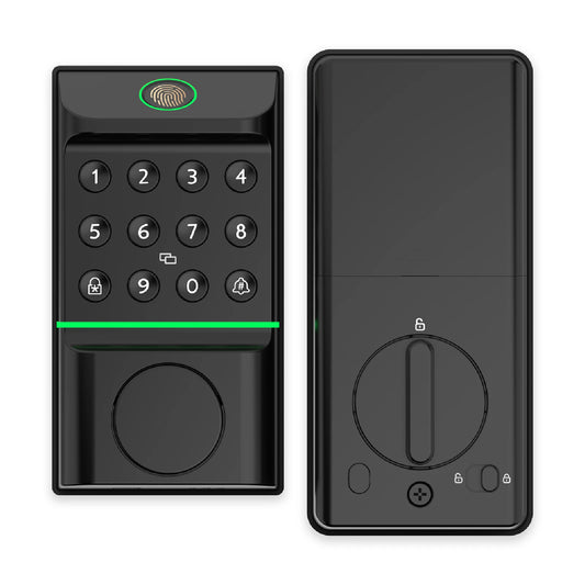 Viladepot Smart Fingerprint Door Lock With Bluetooth Keypad