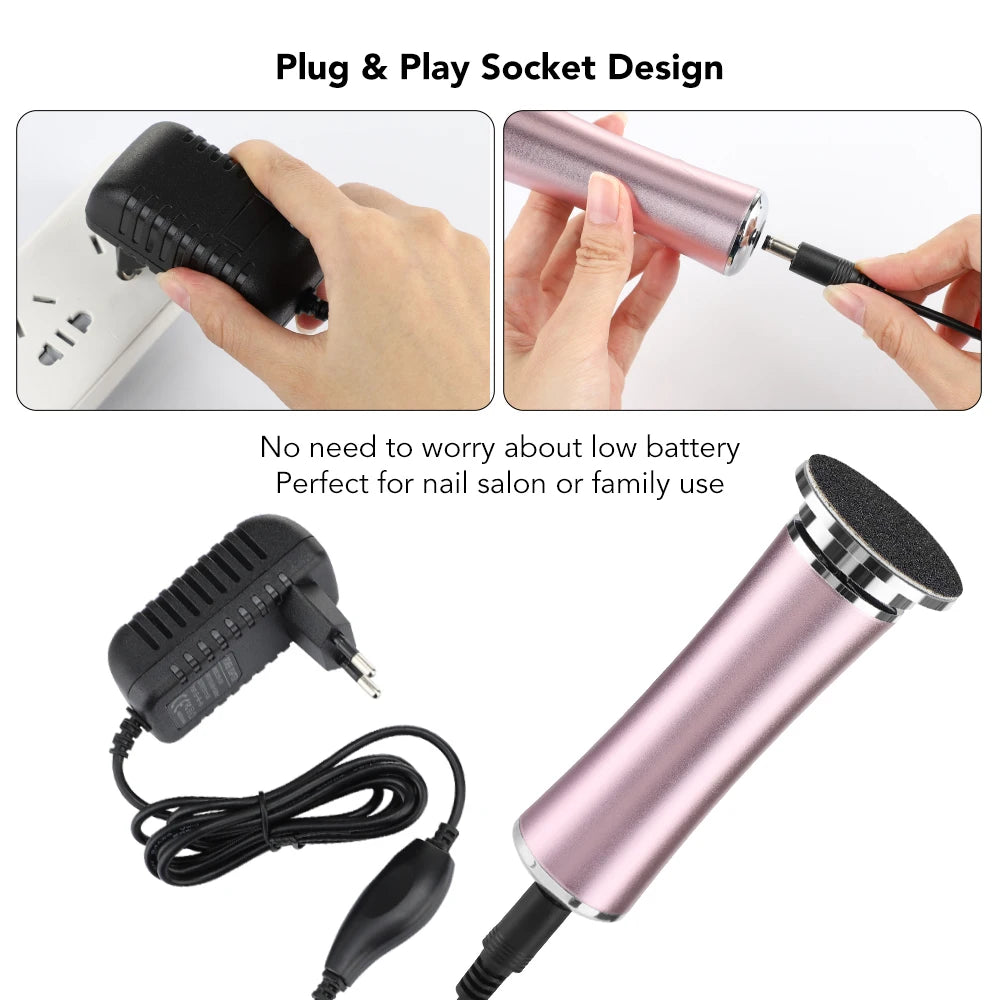 Afdeal Electric Foot Callus Remover Electric Pedicure Tool
