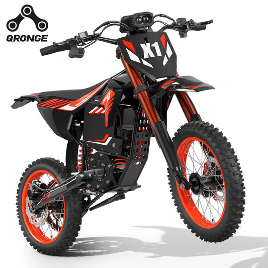 QRONGE X1 Spark Electric Dirt Bike 4500W 60V 28.8Ah