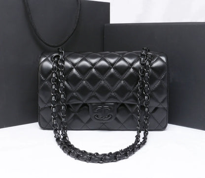 Top Designer Handbag Shoulder Chain Bag Clutch Fap Totes Bags Waet Check Veour Thread C Purse Doube Letters Soid Hasp Waist Square