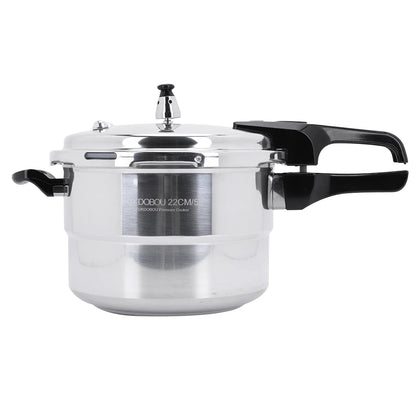 Pressure Cooker with Steaming Plate Small Pressure Cooker Household Stovetop Pressure Canner for Gas Stove Induction Cooker