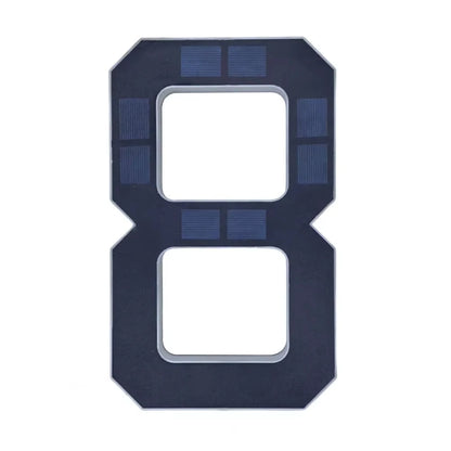 Solar House Number Lights House Sign Light Sensor Modern Led Address Sign Solar House Number Sign Led Address Number for Outdoor
