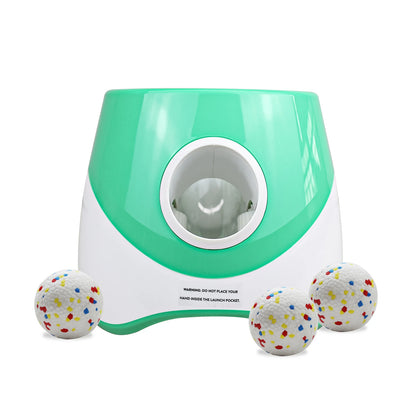Automatic Ball Launcher For Dogs USB Rechargeable ABS Toy