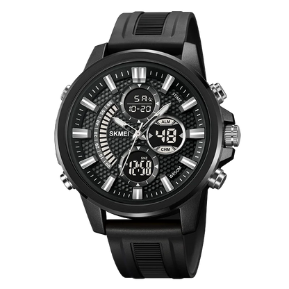 Digital Men Sport Watch With Backlight 5Bar Waterproof Alarm