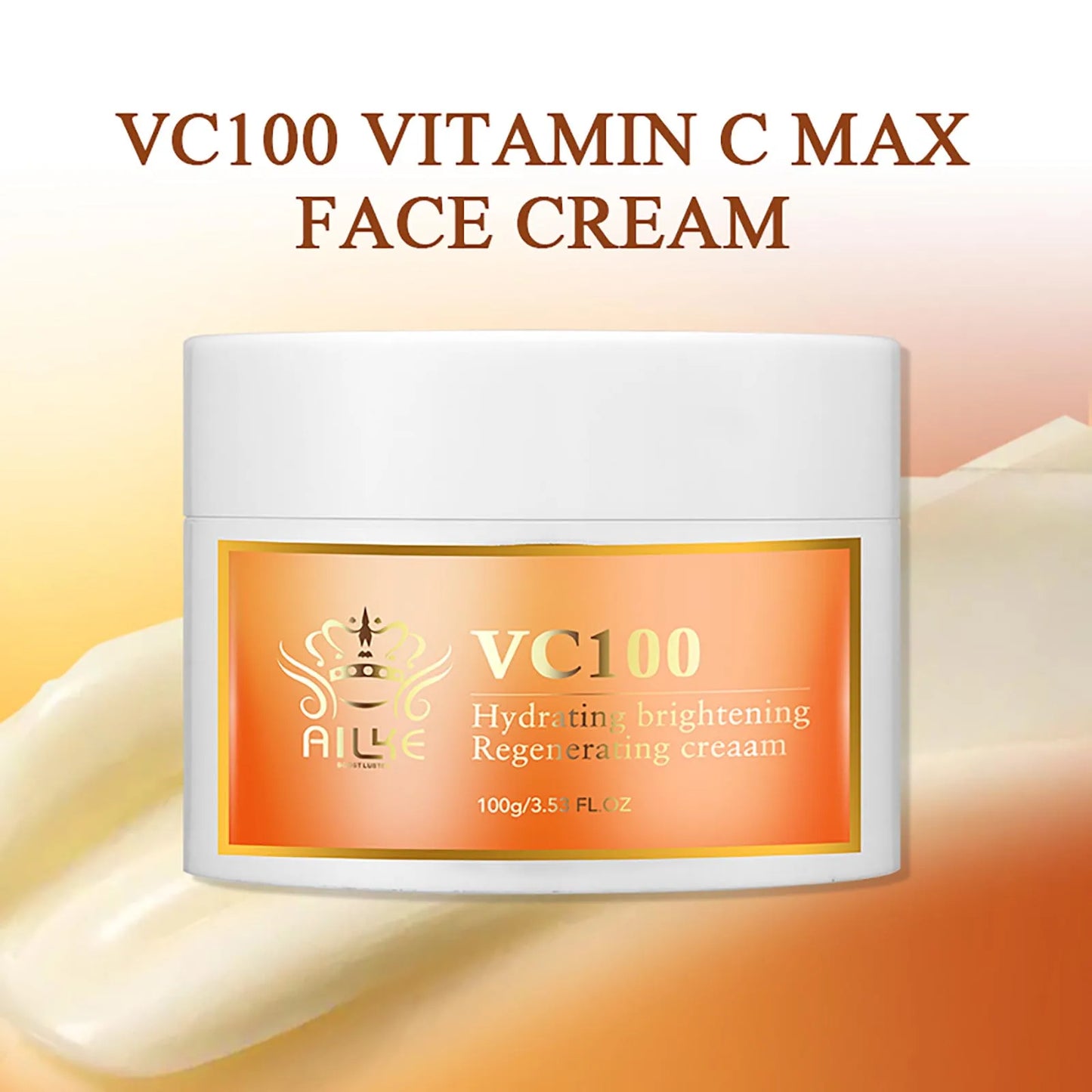 AILKE Vitamin C Whitening Set for Women, Reduce Dark Spots, Hyperpigmentation, Skin Moisturizer, With Collagen, Vitamin E