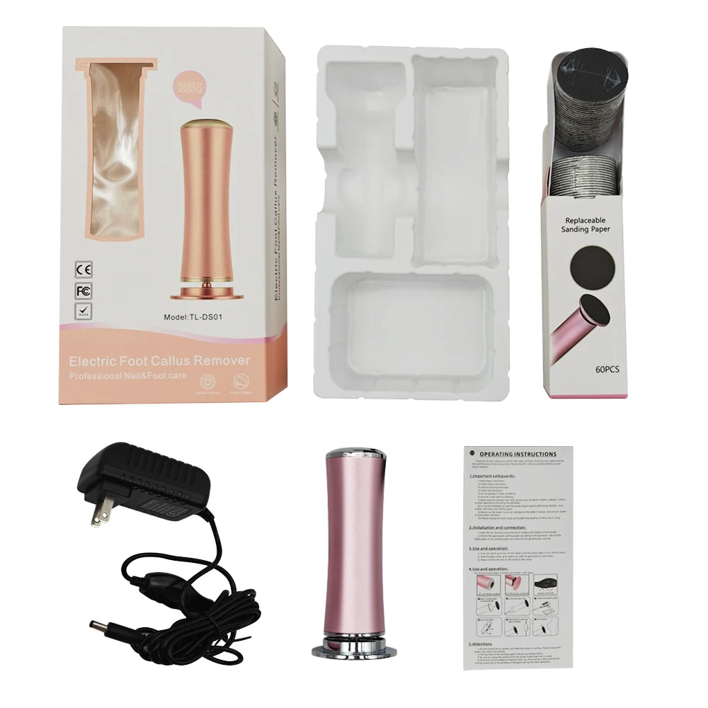 Afdeal Electric Foot Callus Remover Electric Pedicure Tool