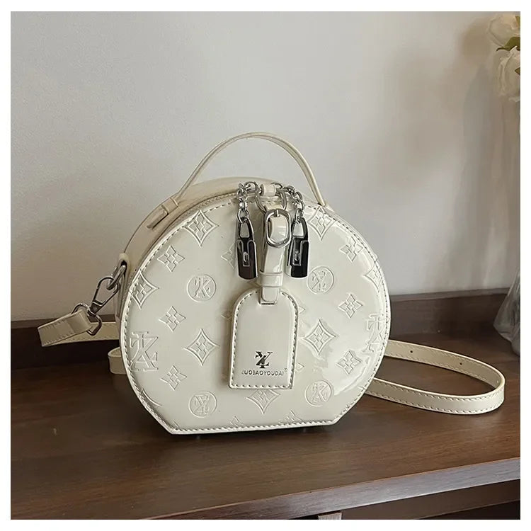 2025 Designer Hottest Shell Fashion Versatile Glossy High Quality Women Shoulder Crossbody Bag Available in Red Black and More