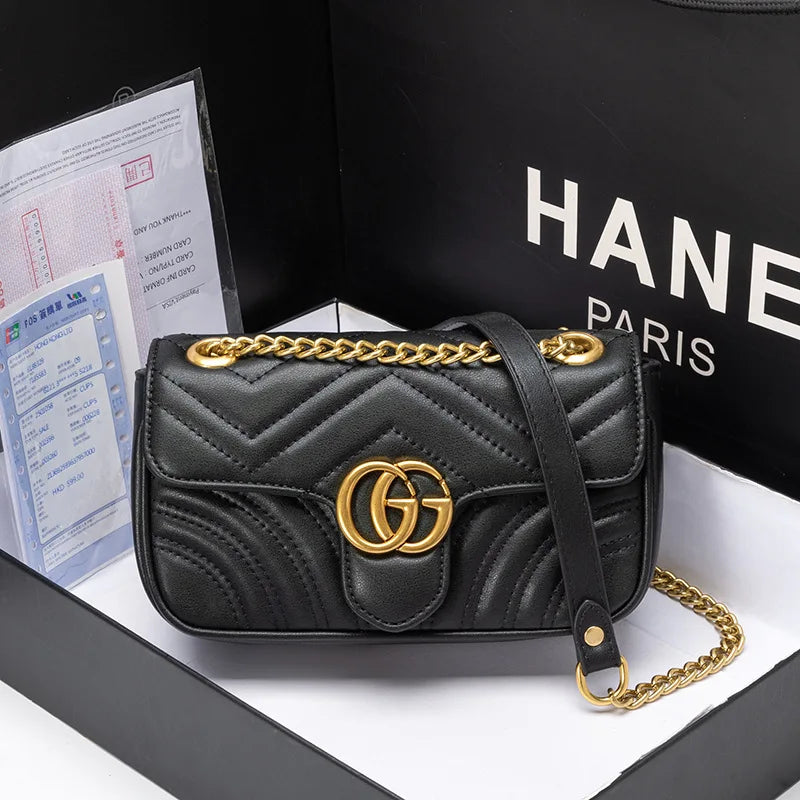 Autumn Fragrant Wind Rhombus Chain Bag Shoulder Messenger