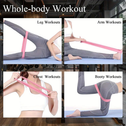 Adjustable Resistance Bands For Home Gym Leg Hip Toning Trainer