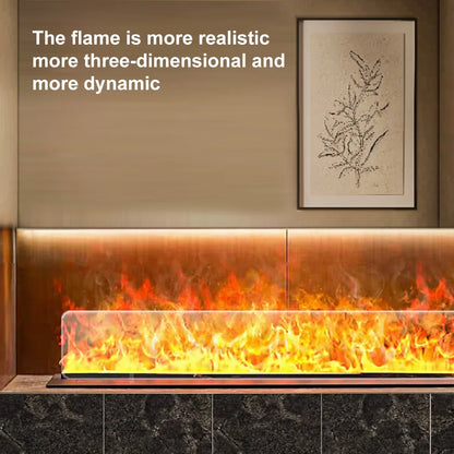 AFLYEVER Intelligent Water Replenishment Fireplace Decor 3D