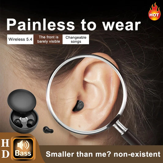 SHUKE Bluetooth Wireless Earbuds With Noise Cancellation And Bass Sound