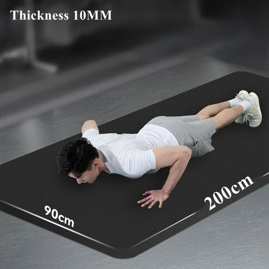 Waterproof Nitrile Yoga Mat for Pilates and Fitness Workouts