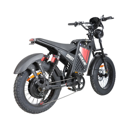 BAOLUJIE Moto Electric Bicycle Peak 1500/3000/5000W  48V/52V/60V Battery 35-45MPH Electric Bike E-Bike Adult Electric Motorcycle