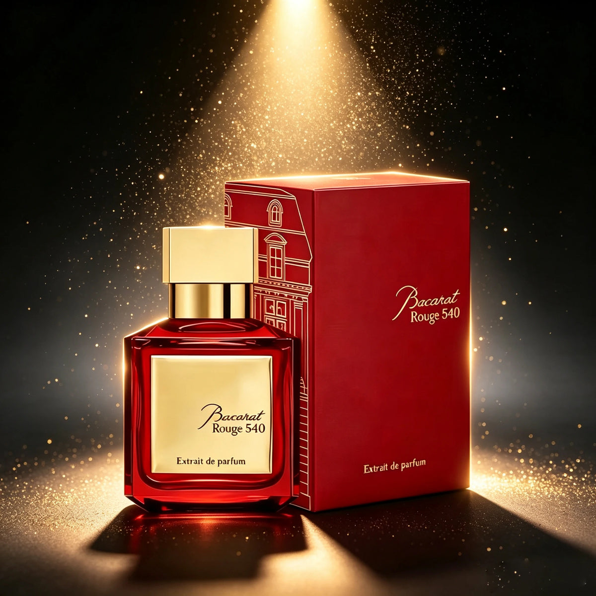 Al Haramain Rouge 540 Extrait Parfum Unisex Amber Floral Fragrance