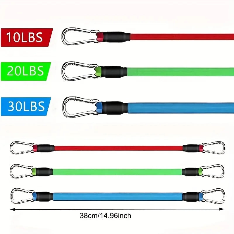 Adjustable Resistance Bands For Home Gym Leg Hip Toning Trainer