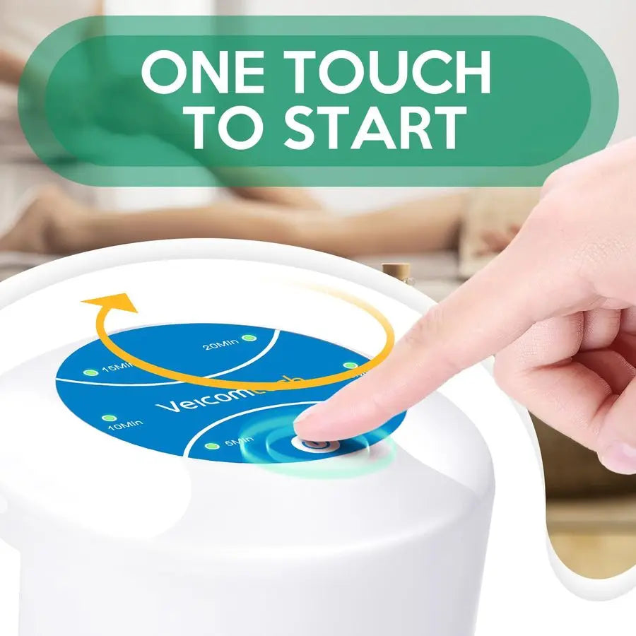 Foot Bath Detox Machine Detox Foot Spa System for Home, Salon, Spa Club with 2 Arrays and 100 Tub Liners