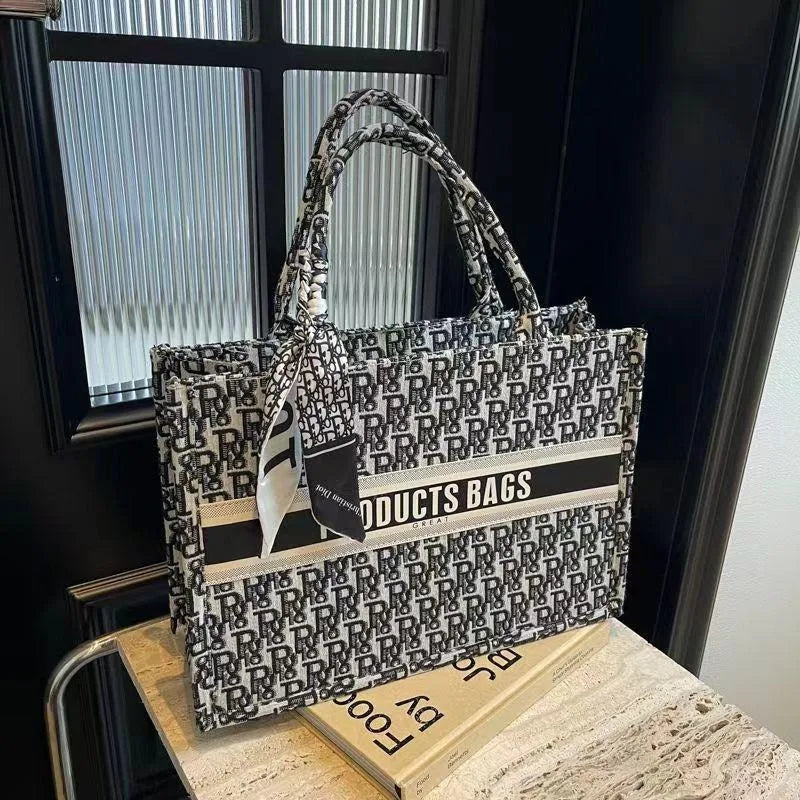 Beach Bags Luxury Handbags Women Tote Cherry Blossom