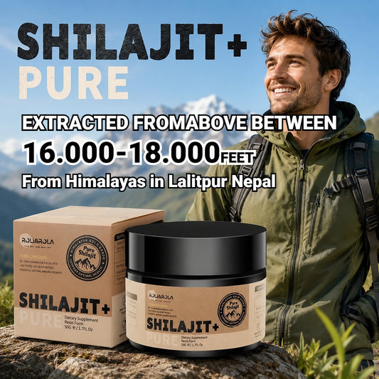 ROLI&ROLA Shilajit Resin With 85 Plus Minerals Fulvic Edible Supplement