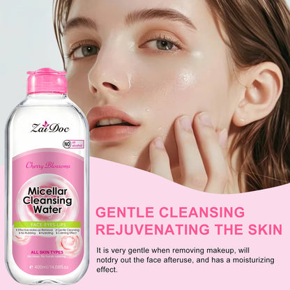 Zaidoc Turmeric and Cherry Blossom Micellar Cleansing Water Makeup Remover
