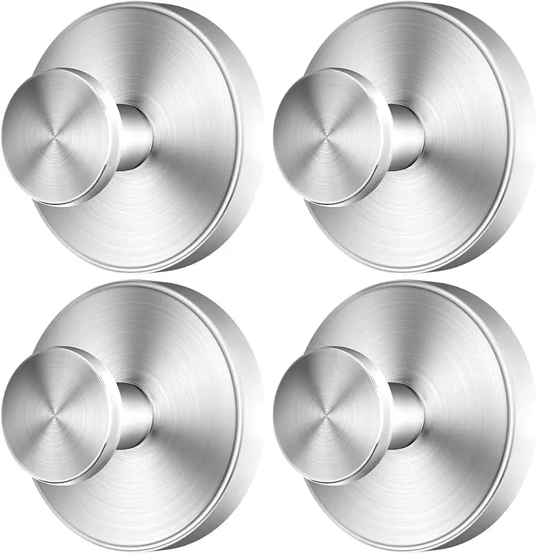 2025 Upgraded Drill-Free Suction Cup Hooks, Stainless Steel Suction Cup Hooks for Shower, Mirror, Wall, Bathroom, Glass, Hanging