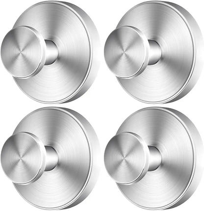 2025 Upgraded Drill-Free Suction Cup Hooks, Stainless Steel Suction Cup Hooks for Shower, Mirror, Wall, Bathroom, Glass, Hanging