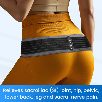 VELPEAU Sacroiliac SI Joint Belt for Sciatica Back Pain