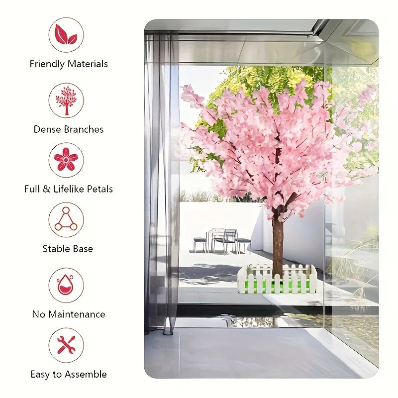 FujianHignconcerned Artificial Cherry Trees Indoor Decor