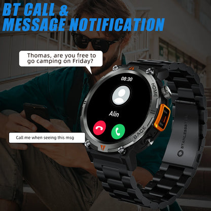 LaNikar KE3 Bluetooth Call Smart Watch IOS Android Health