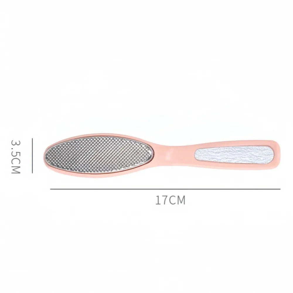 1 Piece Random Color Stainless Steel Foot Grinder, Effectively Removes Hard and Dead Skin, Suitable for Excellent Foot Care