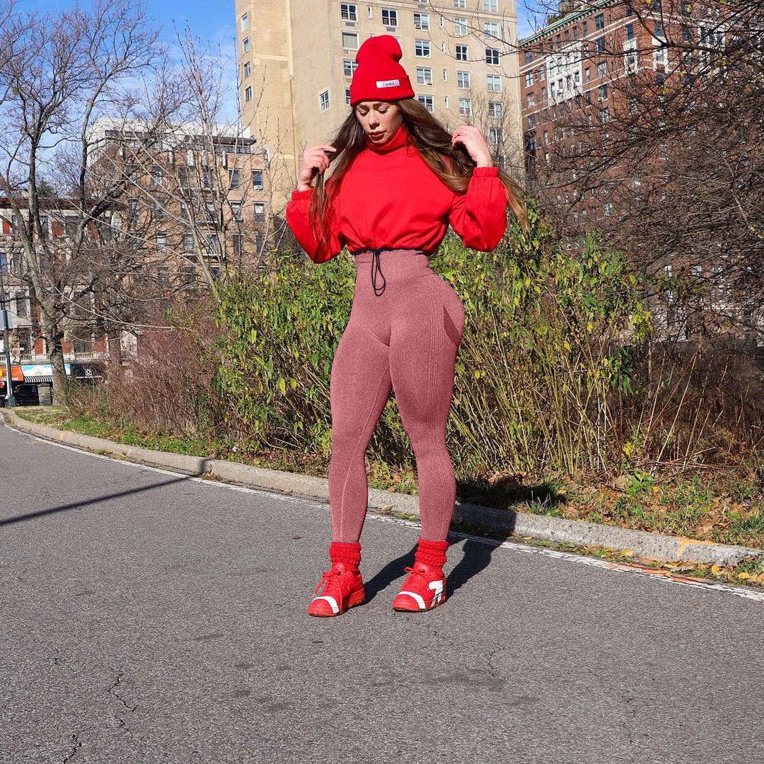 OQQ autumn and winter XS - XL yoga pants women's  sports and fitness clothes seamless tight sports leggings