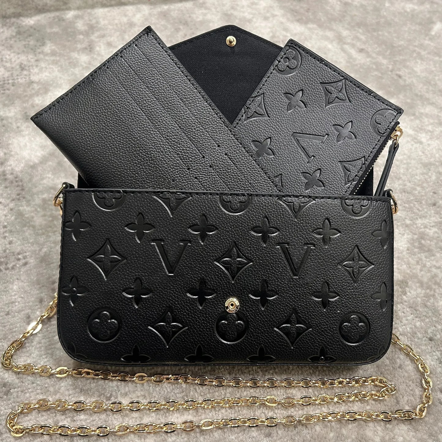 Designer Bag Embossed Flower Large Capacity Totes Fashion Sac Femme Leather Women Shoulder Bags Messenger Luxurys Handbag Ladys