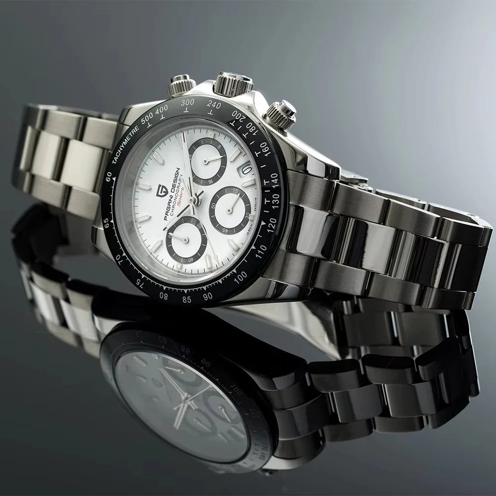 PAGANI DESIGN PD1644 Luxury Mens Quartz Chronograph Sport Watch
