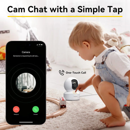 BoyKeep 3MP 5G WiFi Indoor Security Baby Monitor Camera