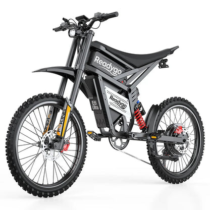 Readygo EKXBIKE E6 Ultra Adult Off-Road Ebike 3000W Brushless Motor 60V 30AH Lithium Battery Electric Bicycle 85Km/h
