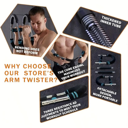 Choice Adjustable Arm Exerciser for Wrist Strength Chest ShoulderTrainingProExtend