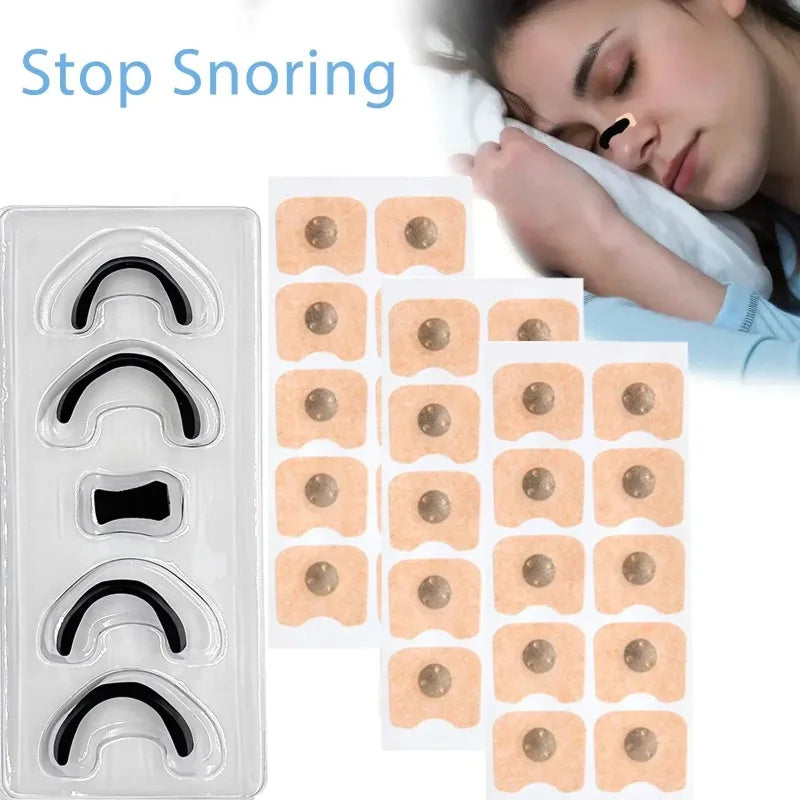 Nasal Breathing Dilators Magnetic Strips Anti Snore Nose Clip