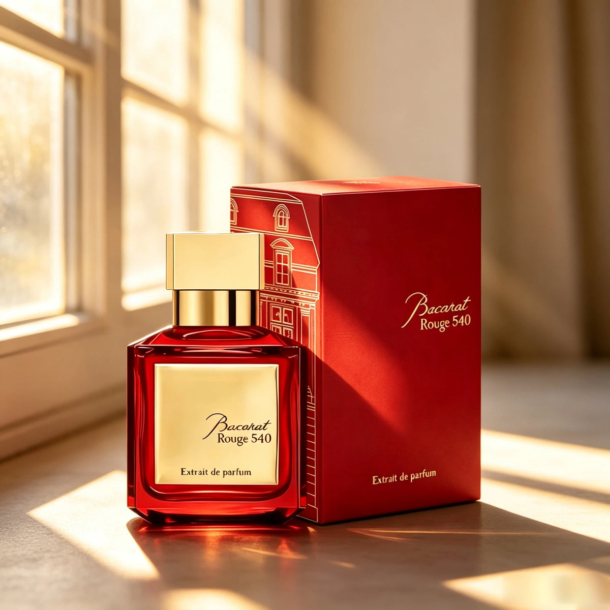 Al Haramain Rouge 540 Extrait Parfum Unisex Amber Floral Fragrance