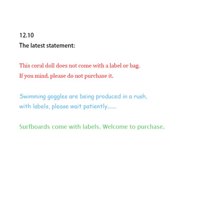 Summer Series Plush Surfboard Doll With Coral Goggles For Cats